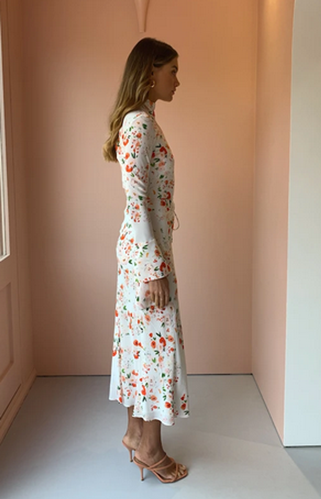 Bec and Bridge Tilly dress in water colour size 12 for rent on The Volte - main image