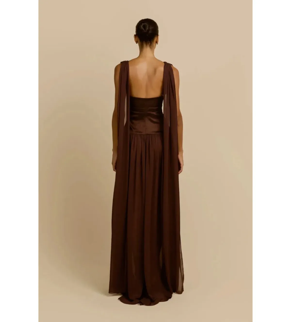 Arcina Ori Ramona Dress in Cacao Size XS/AU6 - Image 3