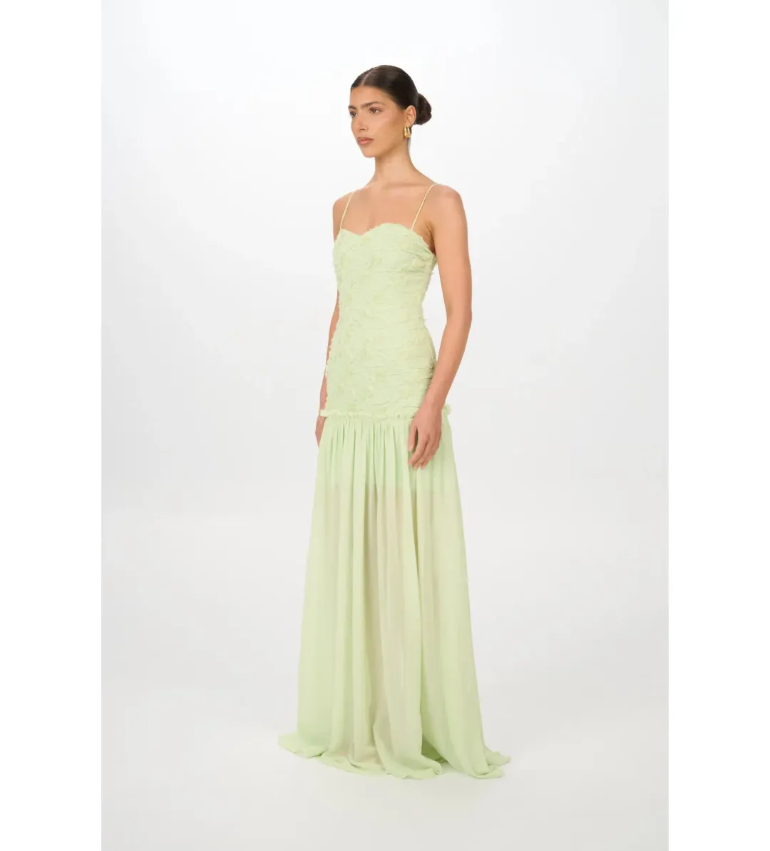 Jefre Sei Renata Dress in Mint Size M/AU10 for rent on The Volte - main image