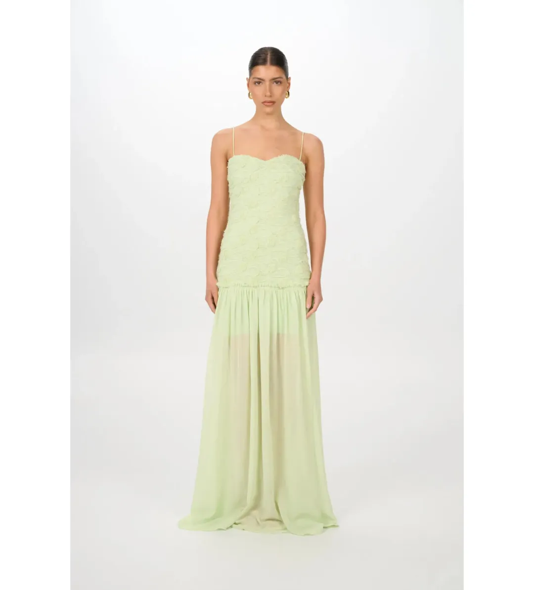 Jefre Sei Renata Dress in Mint Size M/AU10 for rent on The Volte - main image