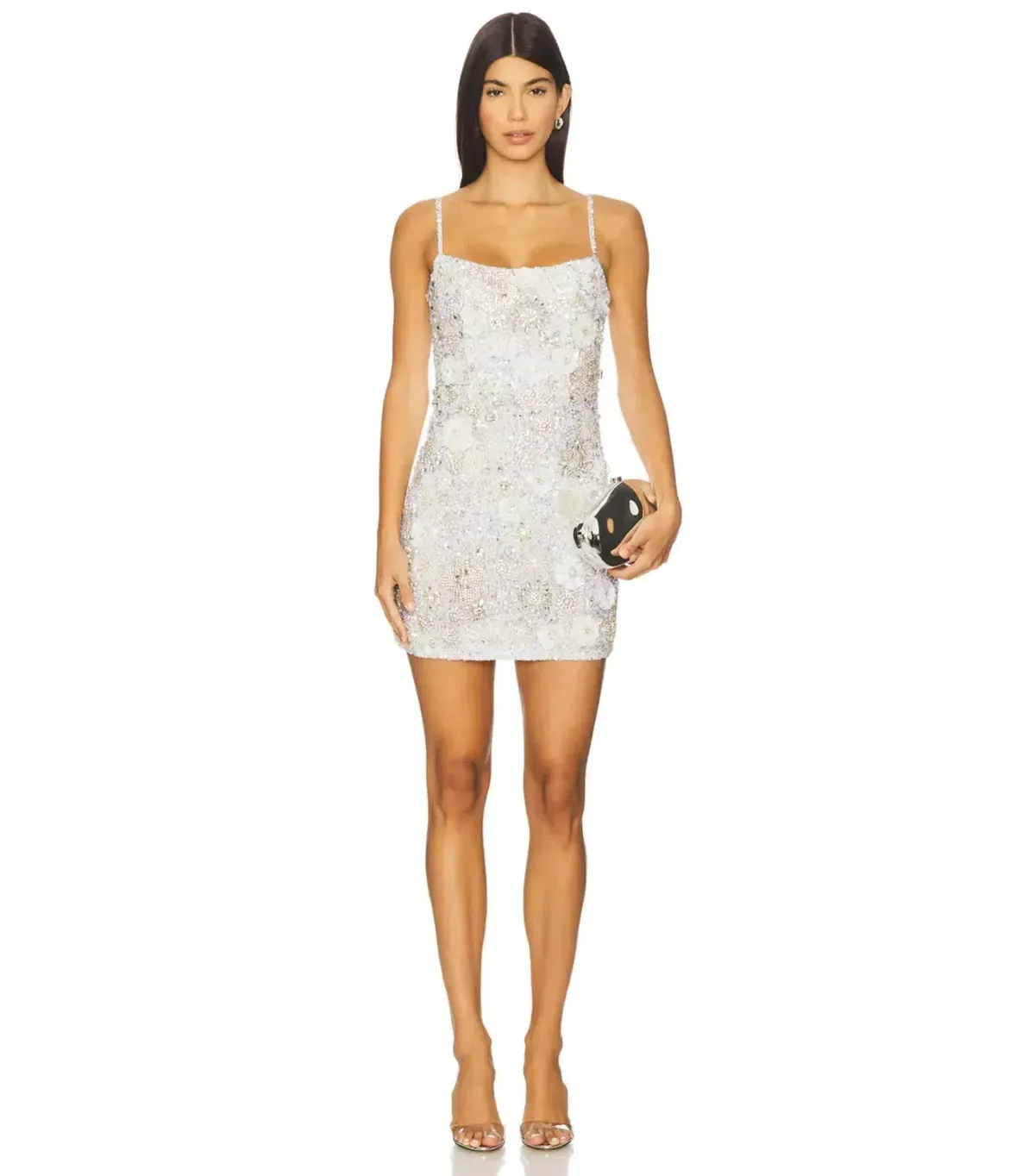 Rachel Gilbert Francesca Mini Dress Ivory Size 0 / AU 6 - Image 1