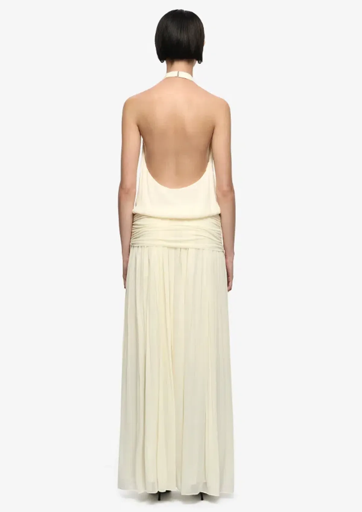 Bec & Bridge JASMIN V MAXI DRESS LEMON SORBET size 8 - Image 2