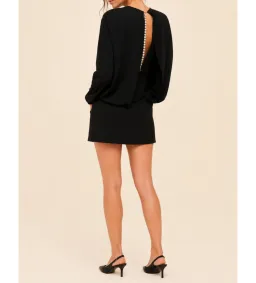 Rachel Gilbert Florida Mini Dress in Black Size AU10 for rent on The Volte - image 2