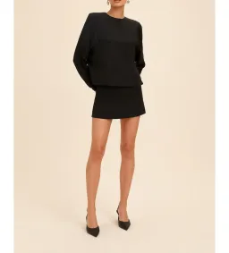 Rachel Gilbert Florida Mini Dress in Black Size AU10 for rent on The Volte - image 1