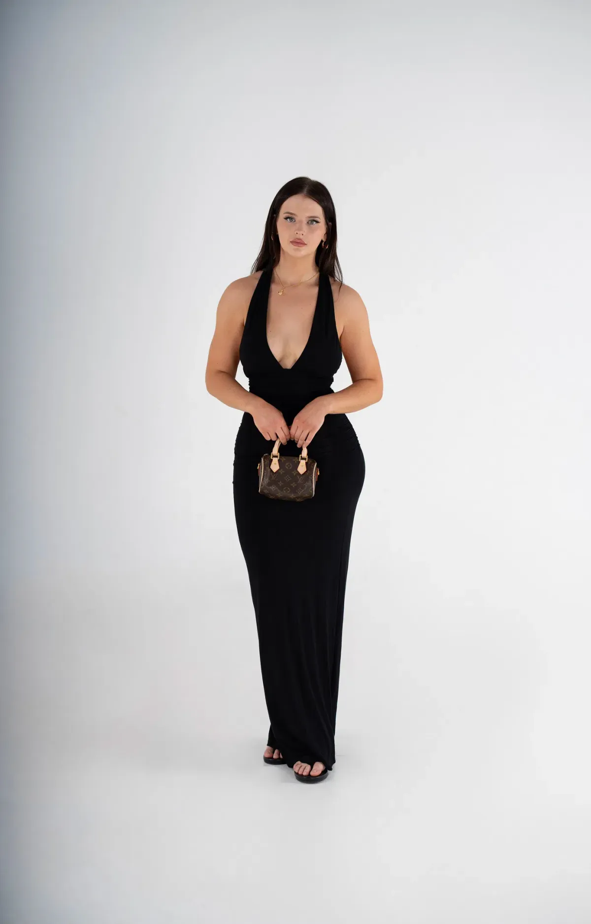 Kookai Leni Maxi Dress Black - Image 1
