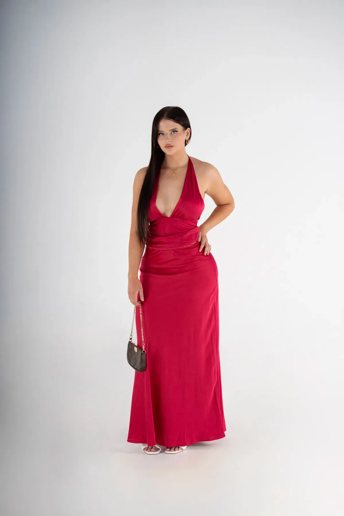 Kookai Palermo Maxi Set Red - Image 2