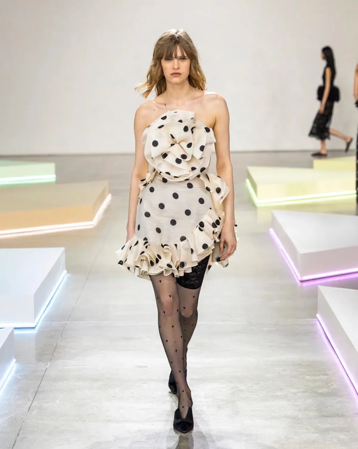 Zimmermann Crush Ruffle Halter Mini Dress size 8 - Image 1