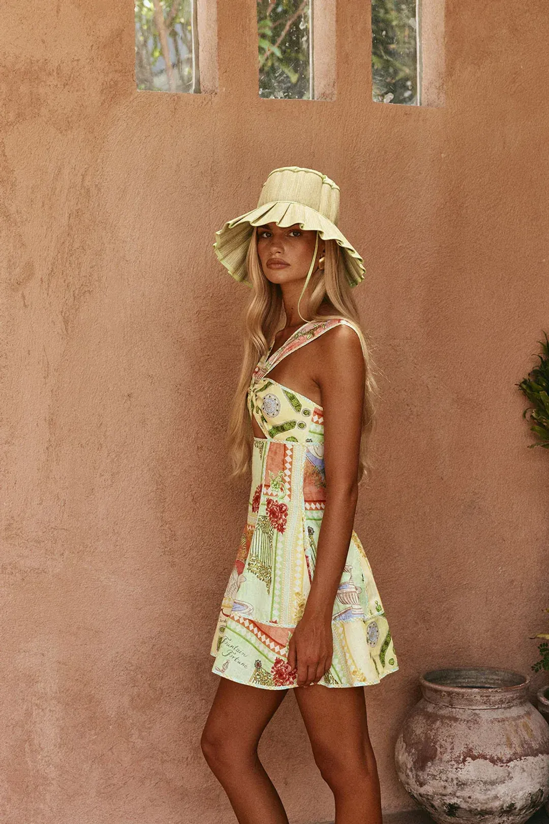 Natalya Dress El Jardin by Zaco Size 8 for rent on The Volte - main image