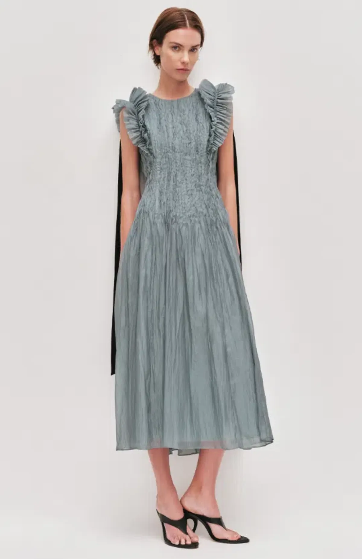AJE Mathilde Maxi Dress Duck egg Size 6 - Image 1