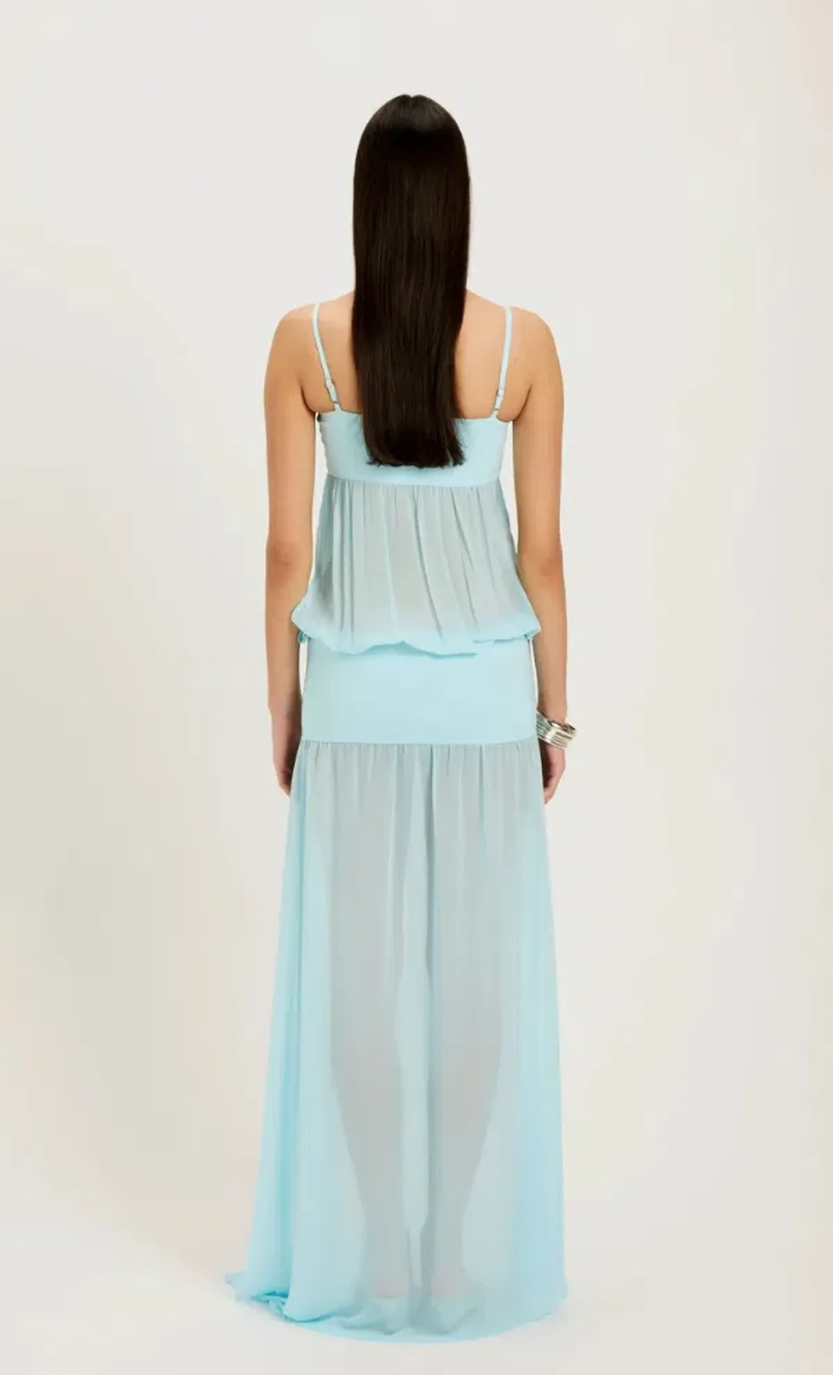 Ance Gria Romeo Dress Aqua Size S - Image 3