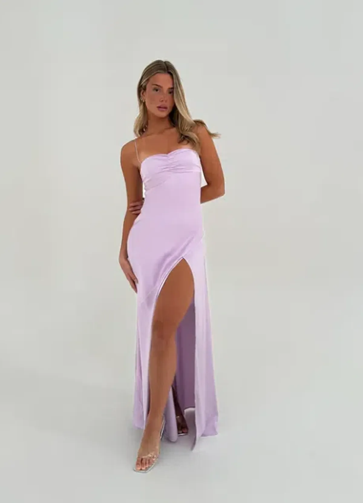 HNTR The Label Gaia Gown Lilac sz 6 - Image 4