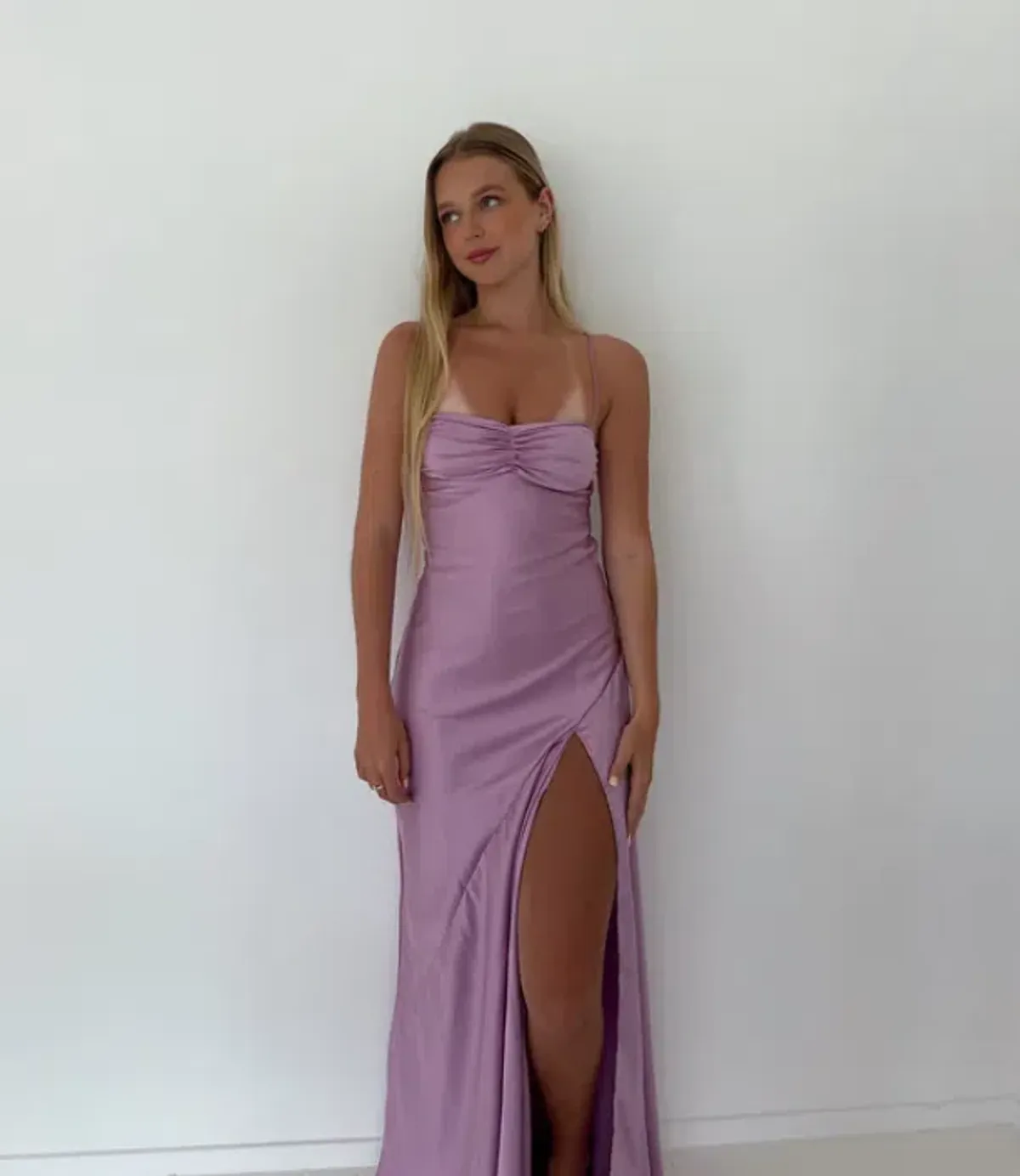 HNTR The Label Gaia Gown Lilac sz 6 - Image 1
