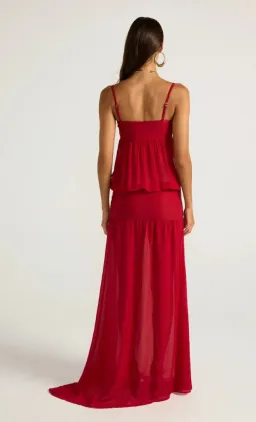 Ance Gria Romeo Gown - Red S for rent on The Volte - image 2