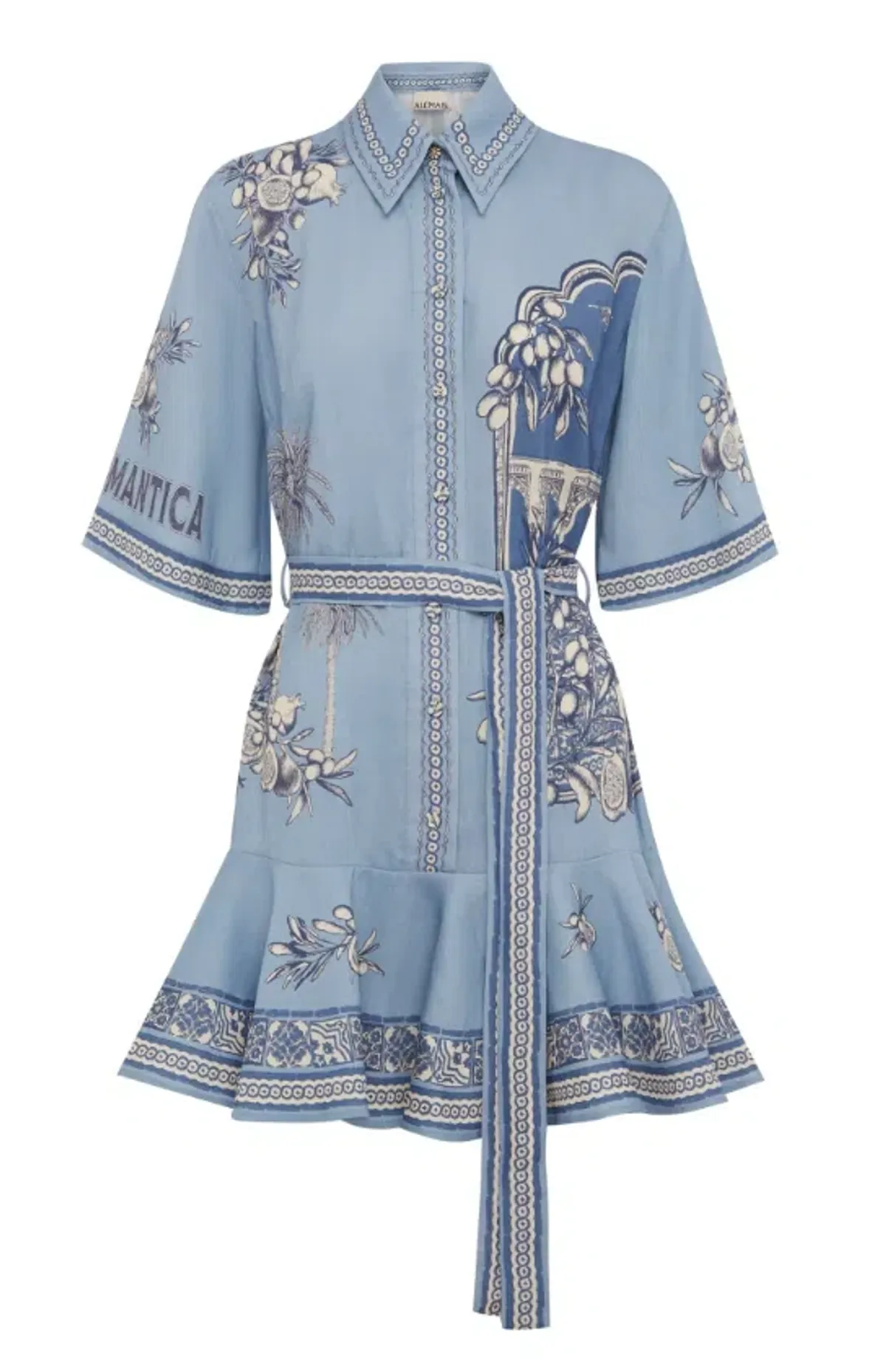 Alèmais Villa Romantica Mini Dress sz 8 - Image 1