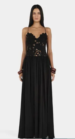 Stephanie Maxi Dress Black for rent on The Volte - image 1