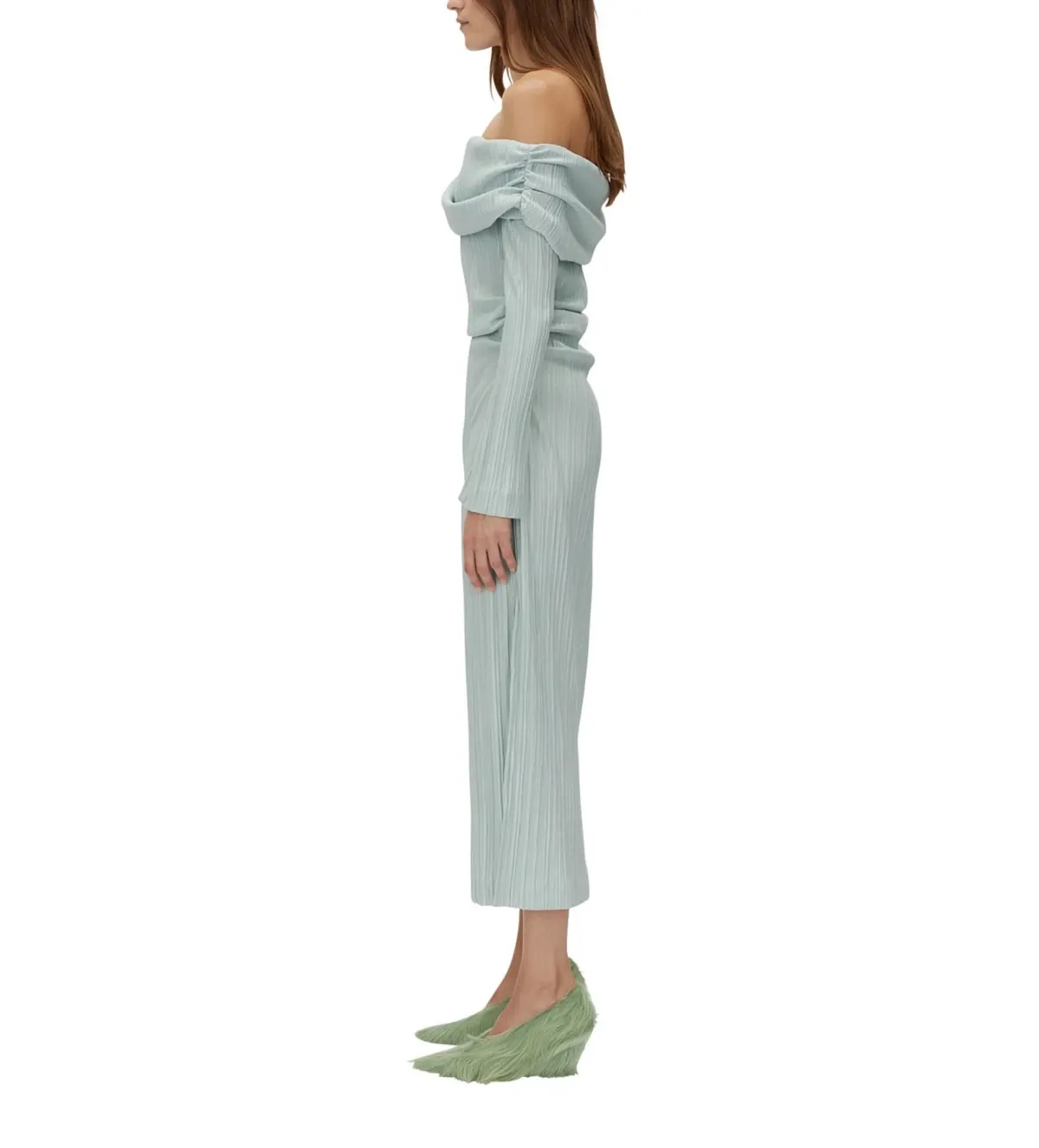 Camilla And Marc Shaw Midi Dress Dusty Mint Size 12 - Image 2
