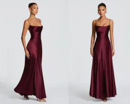 Adelina Maxi Dress - Cherry Lacquer (size S) for rent on The Volte - image 1