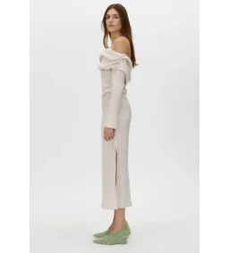 Camilla And Marc Shaw Off Shoulder Dress in Ice Pink Size AU10 for rent on The Volte - image 2