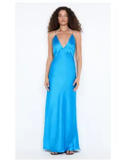 Bec + Bridge Ariahn Maxi Dress Size 6 AU Mid Blue for rent on The Volte - image 1