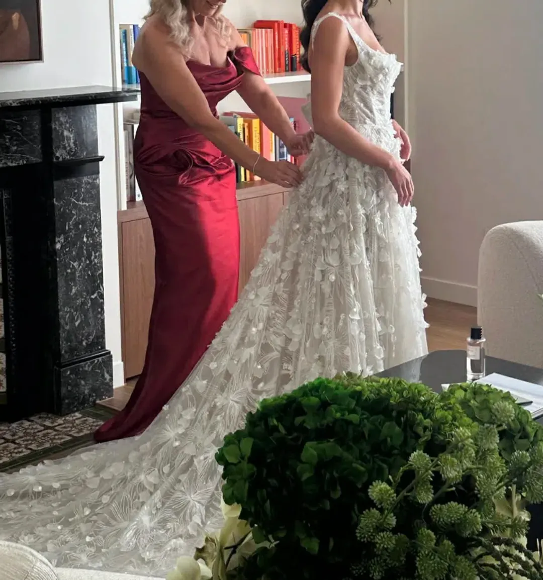 Wedding Dress | Dylan Parienty Amy Dress Size 8 for rent on The Volte - main image