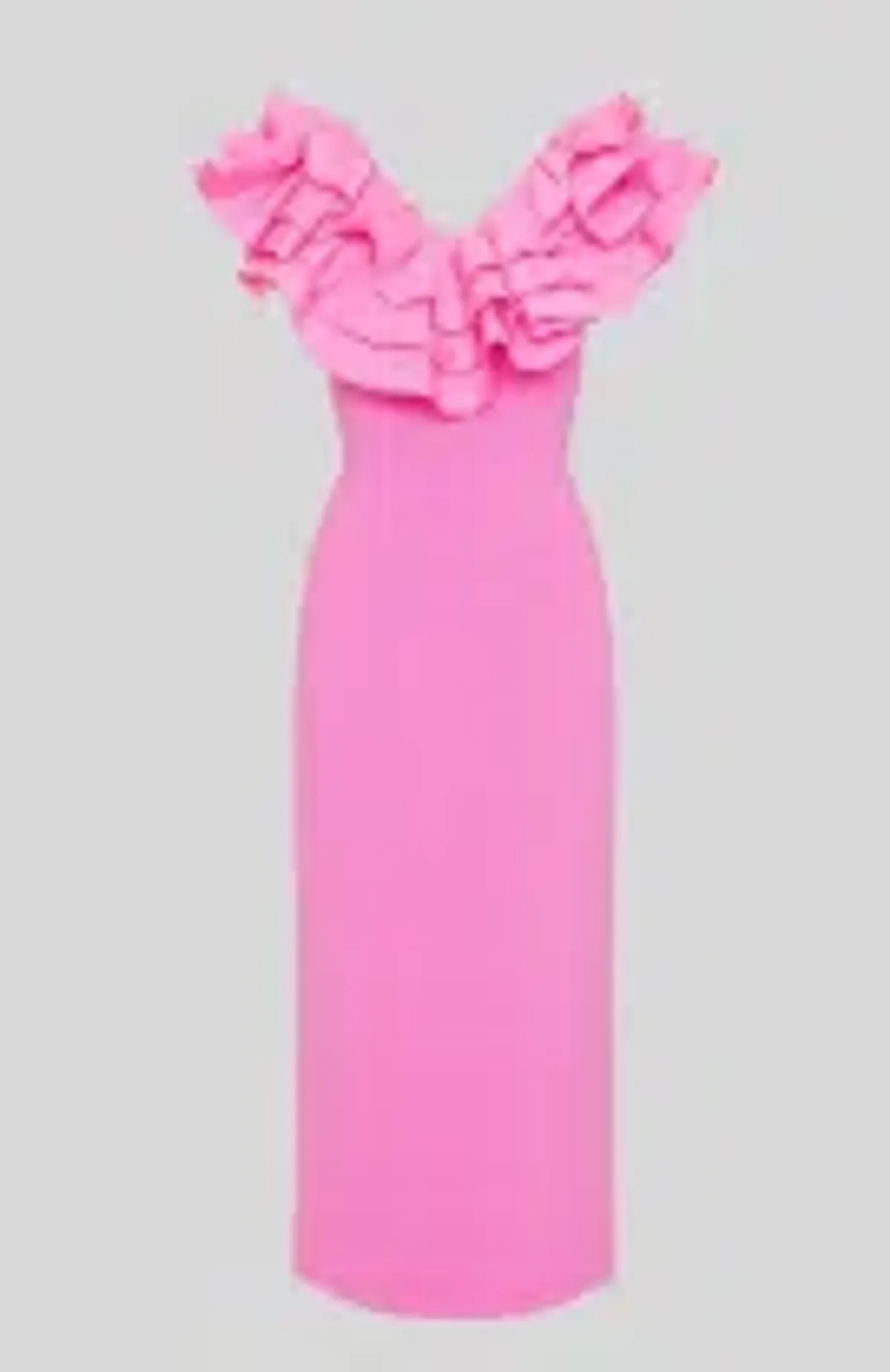 Aje Transcendent Midi Pink Size 10 - Image 1