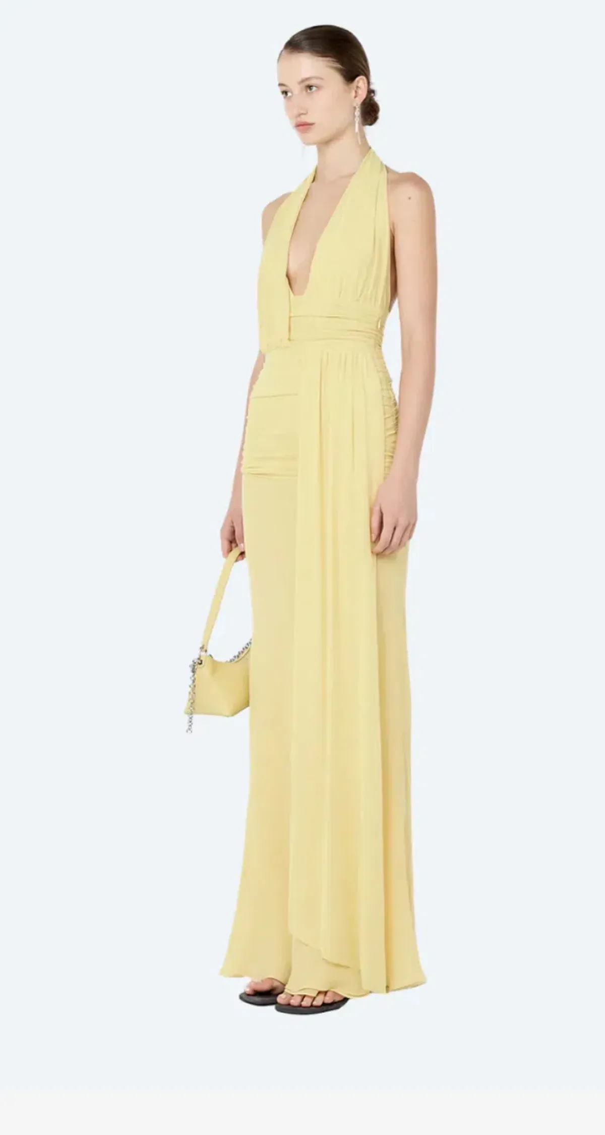 BEC & BRIDGE CASSIS DRAPE MAXI DRESS for rent on The Volte - main image