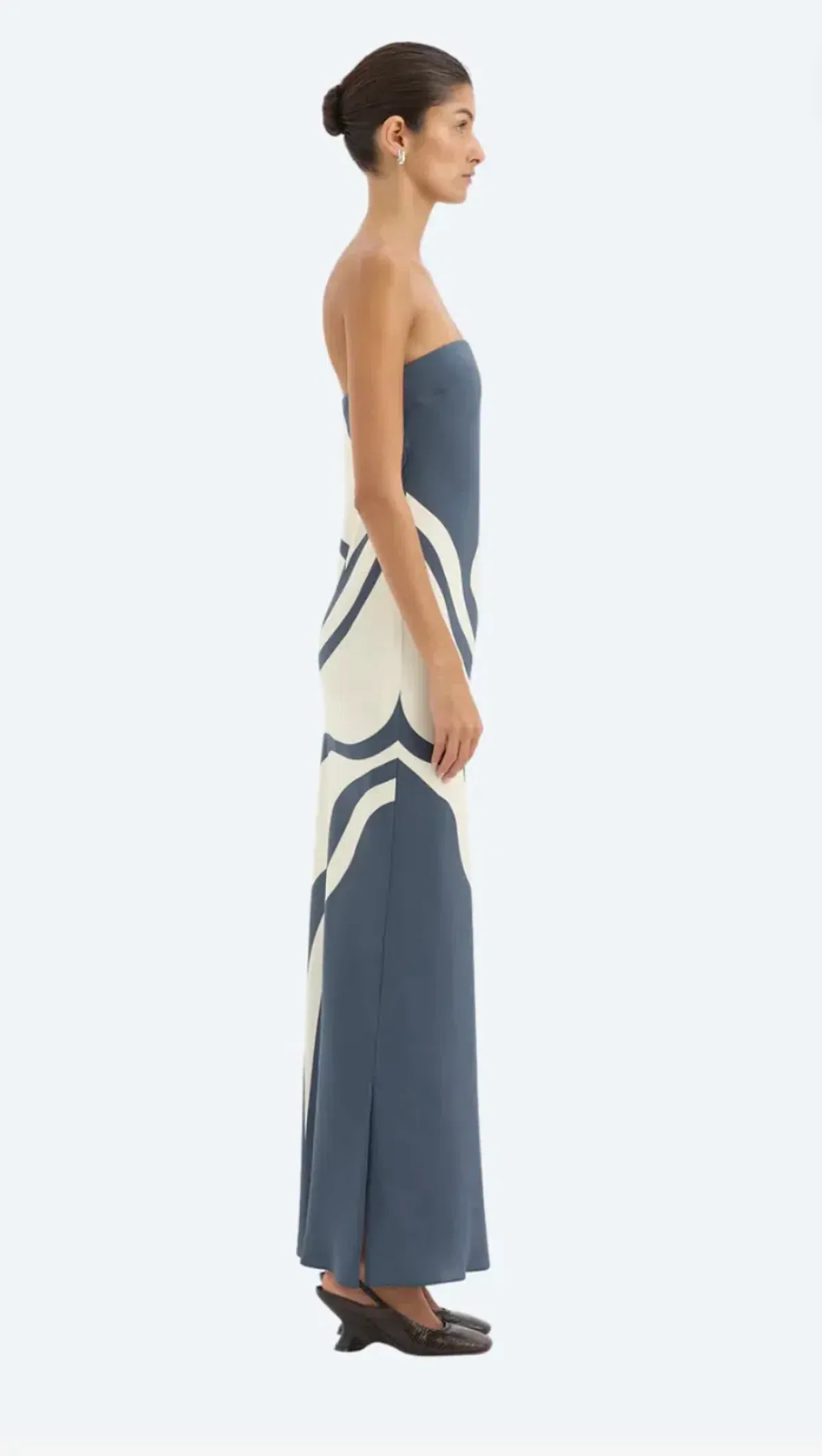 SIR THE LABEL LILOU STRAPLESS DRESS - Image 1