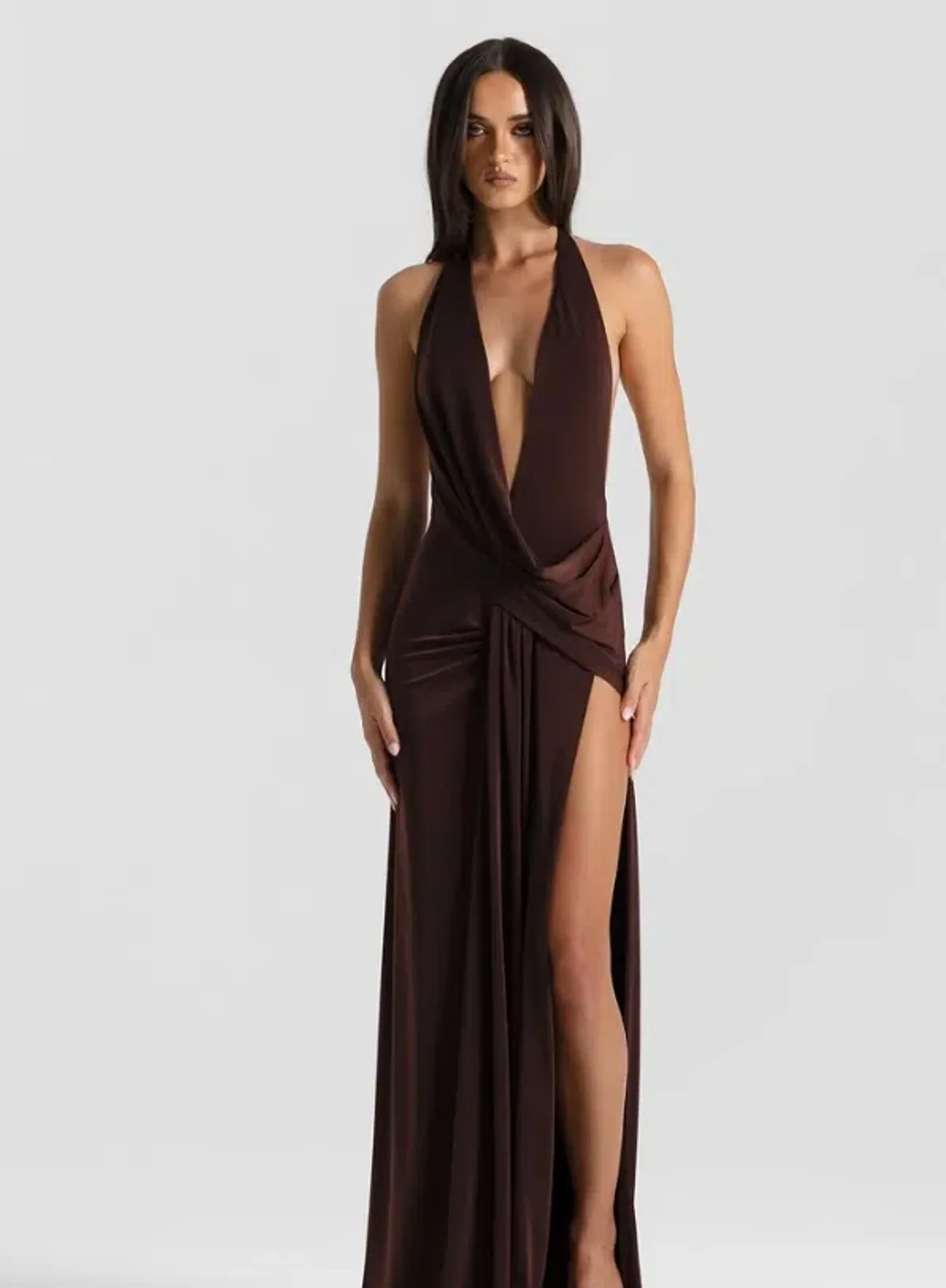 Natalie Rolt Winona Gown brown 6 - Image 1