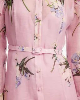 Leo Lin Katrina Butterfly Sleeve Midi Dress Size 12 for rent on The Volte - image 5