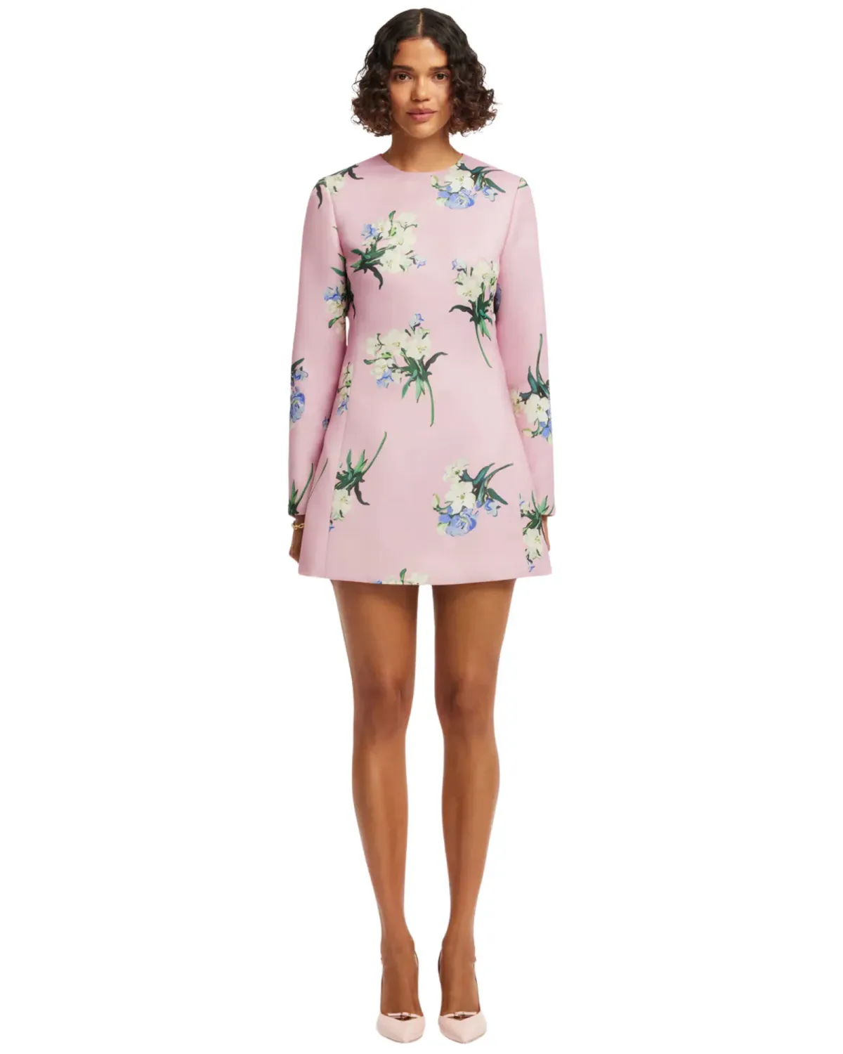 Leo Lin Aliza Long Sleeve Mini Dress Size 14 - Image 1