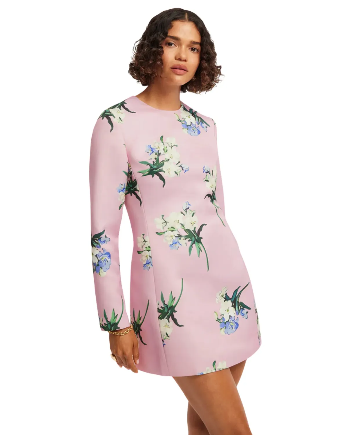 Leo Lin Aliza Long Sleeve Mini Dress Size 14 - Image 2