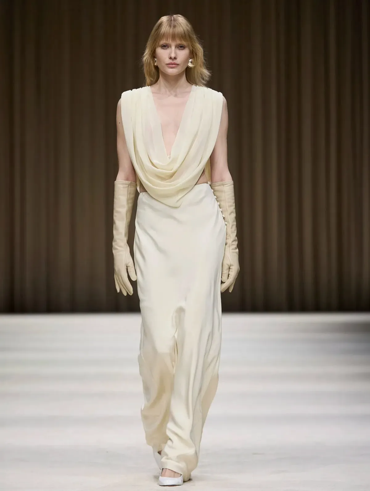 AUTORE STUDIO VEGA DRESS IN CREAM - XS - Image 3