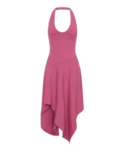 I Am Delilah Lana Midi Dress in Hibiscus Pink Size S / AU 8 for rent on The Volte - image 5