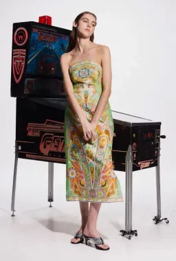 Alemais Pinball Bodice Midi Dress size 10 for rent on The Volte - image 2