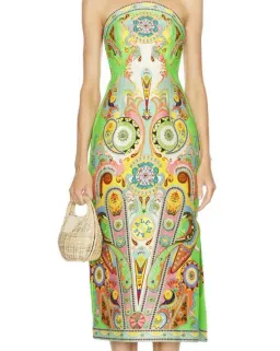 Alemais Pinball Bodice Midi Dress size 10 for rent on The Volte - image 1
