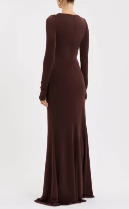 Rebecca Vallance Hazine Long Sleeve Maxi Dress Size 12 for rent on The Volte - image 2