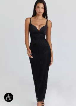 House of CB Ari Dress Black XS for rent on The Volte - image 2