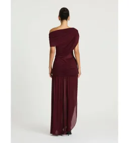 Benni Otto Maxi Dress in Plum Size AU12 for rent on The Volte - image 3