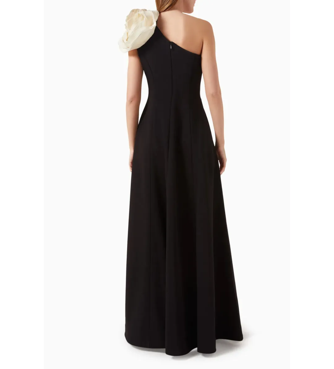 Rachel Gilbert Vya Maxi Gown Black Size 10 for rent on The Volte - main image