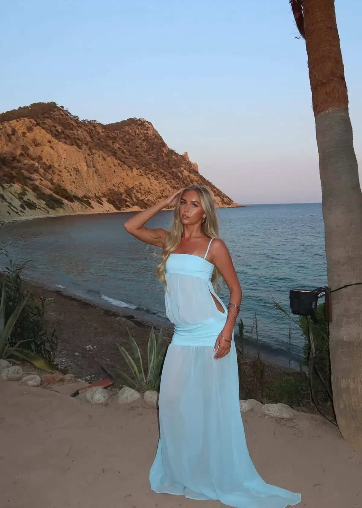 Ance Gria Romeo Gown Aqua size XS - Image 10
