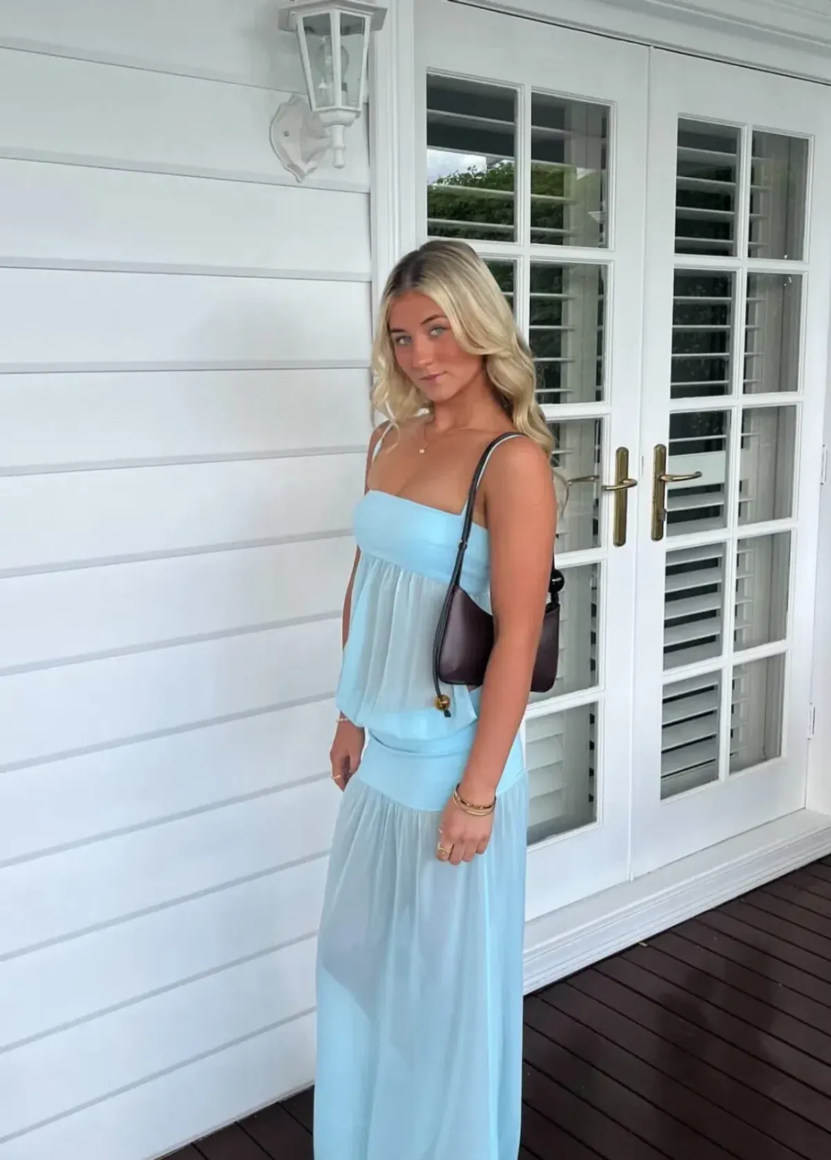 Ance Gria Romeo Gown Aqua size XS - Image 11