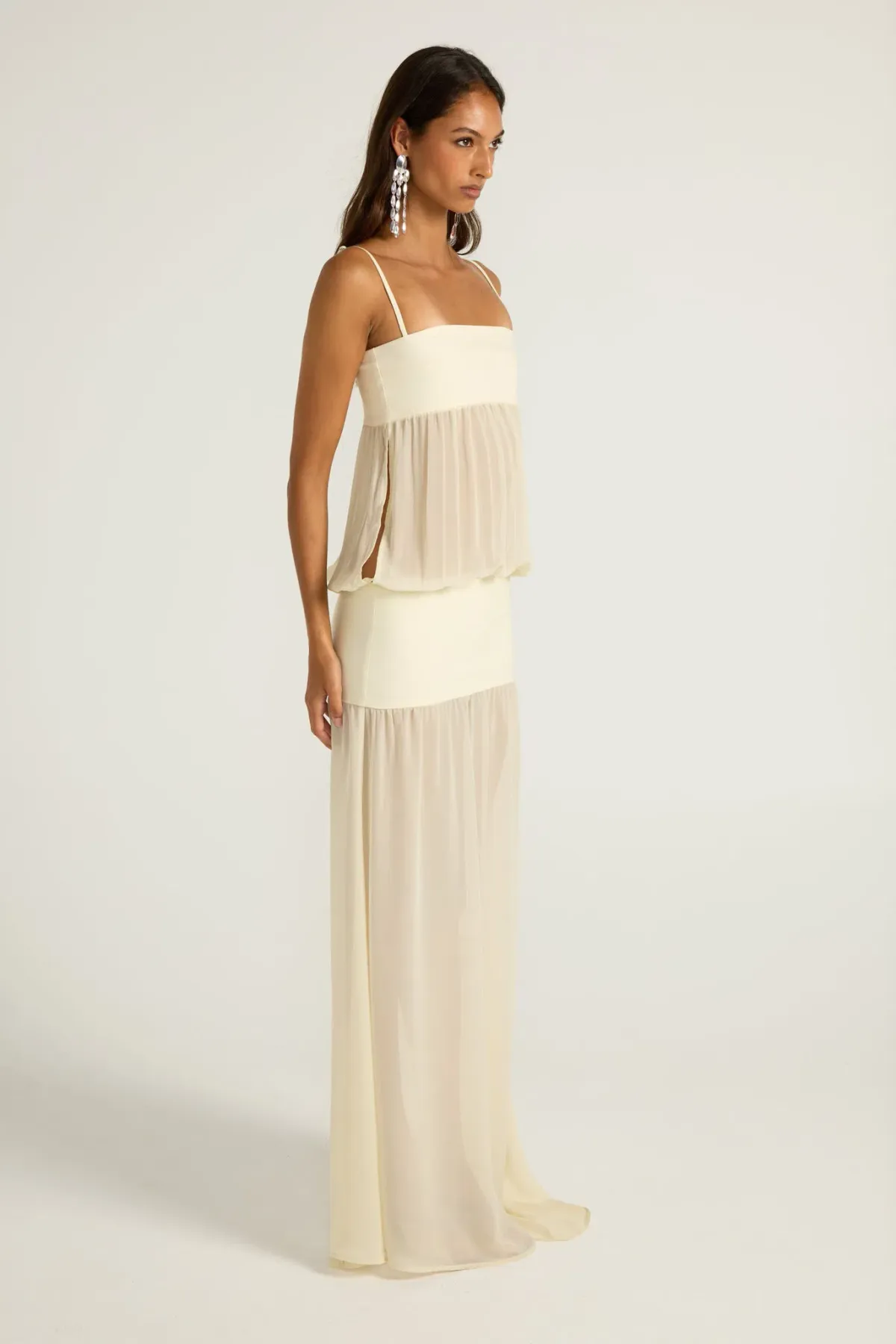 Ance Gria Romeo Gown Cream size S - Image 2