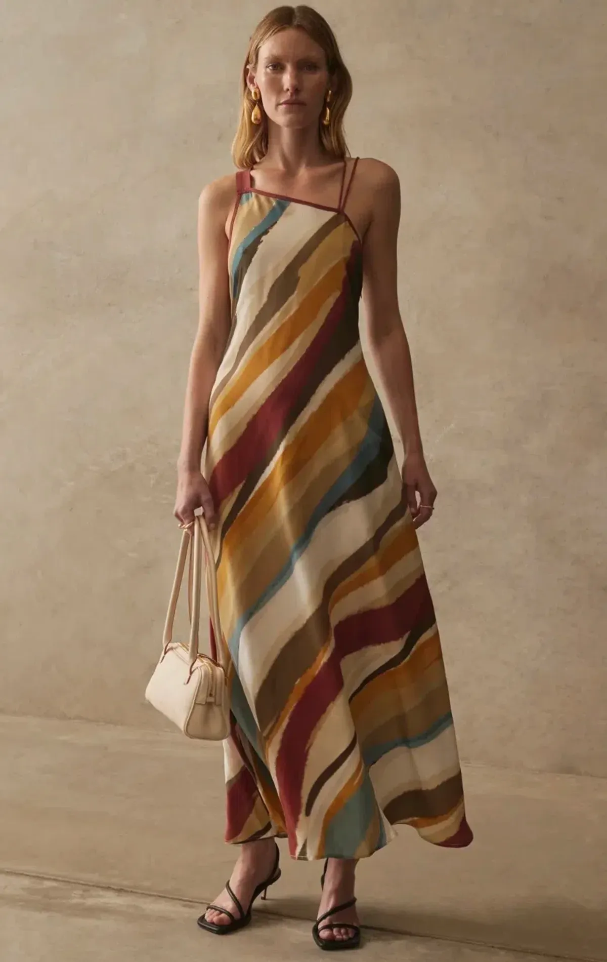 Sancia the Label Striped Maxi Size M for rent on The Volte - main image