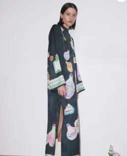 Alemais Royal Midi Dress Print Size 10 for rent on The Volte - image 3