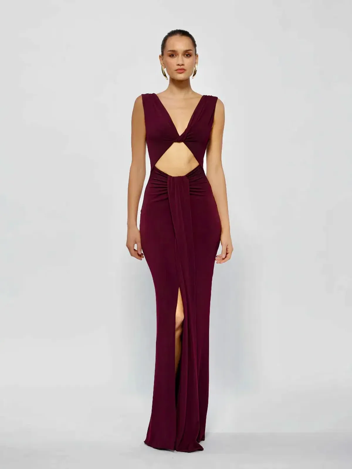 Effie Kats reversible Faith Dress - Black Cherry - Image 1