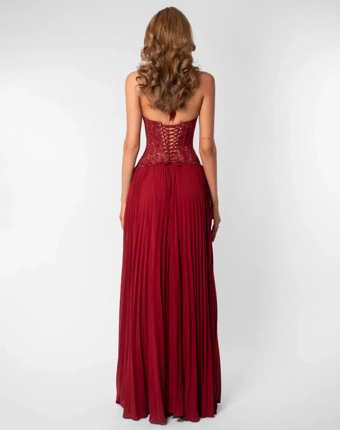 Fenity Gaia Dress Red Size XS / AU 6 for rent on The Volte - main image