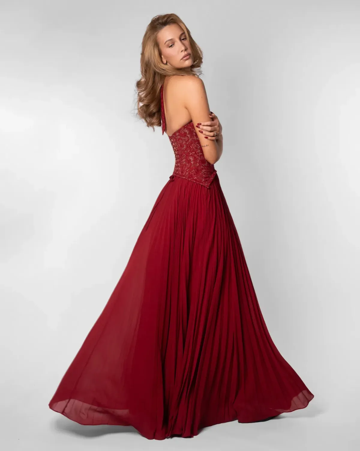 Fenity Gaia Dress Red Size XS / AU 6 - Image 4