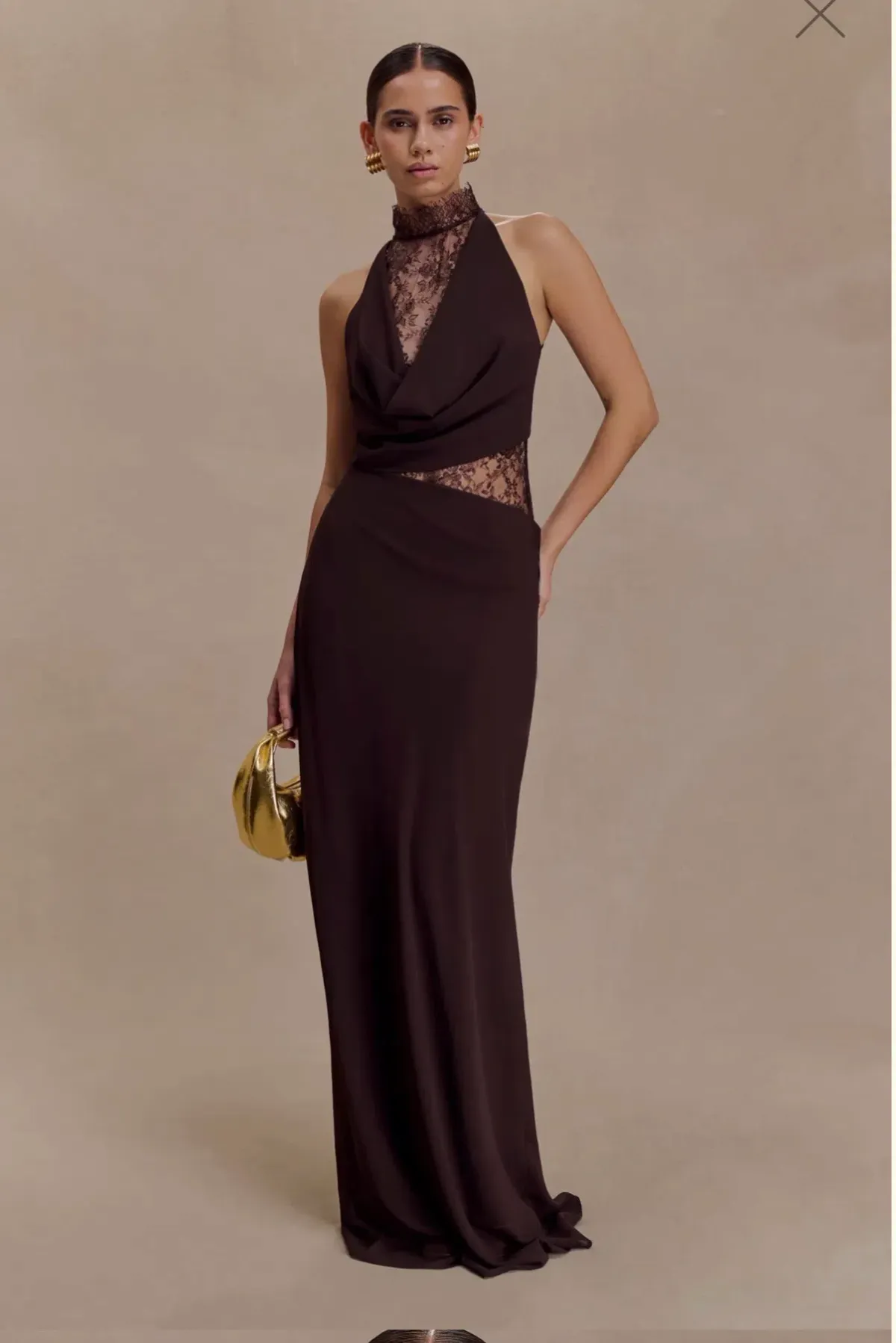 Arra dress in cacao brown - Image 5