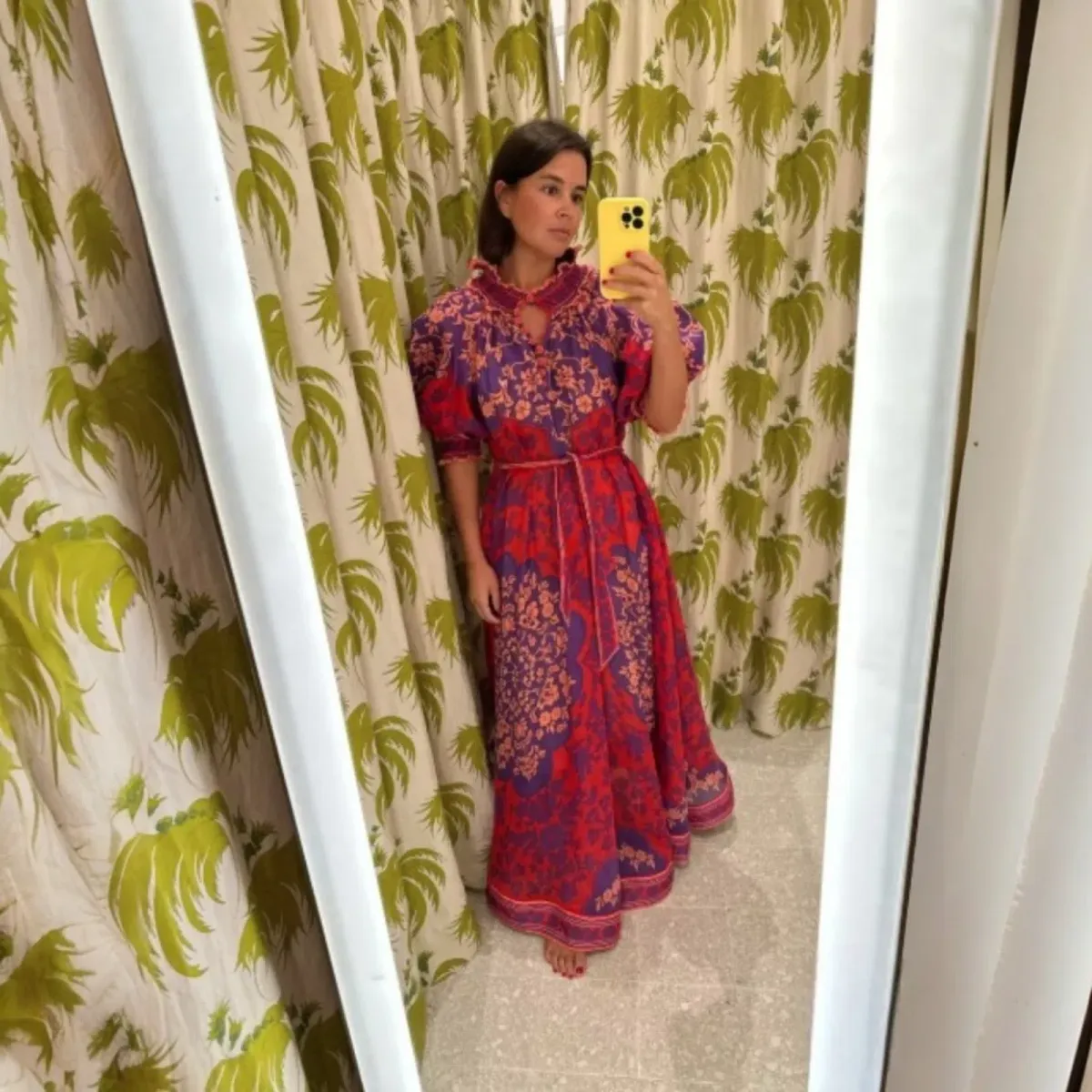Zimmermann Raie Swing Maxi Dress Size 3 / 14 AU - Image 4