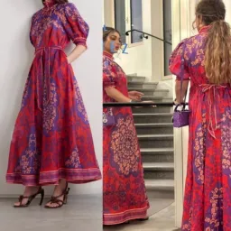Zimmermann Raie Swing Maxi Dress Size 3 / 14 AU for rent on The Volte - image 3